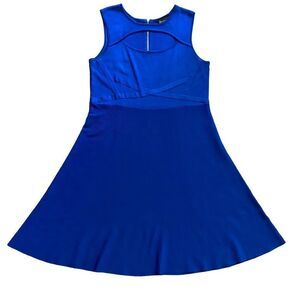 Lane Bryant | Royal Blue Cut Out Dress, Size 14/16